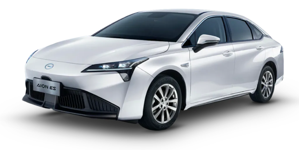Carro elétrico GAC AION ES disponível para locação na Nexovia